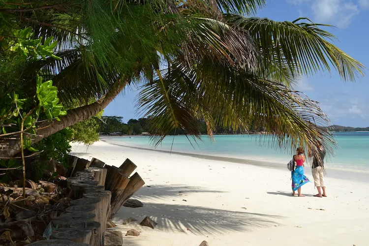 The Seychelles offers beautiful beaches and warm weather in March