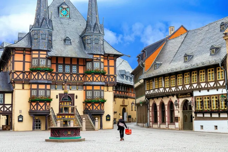 Romantic short trip in Wernigerode near the Brocken with a fantastic old town