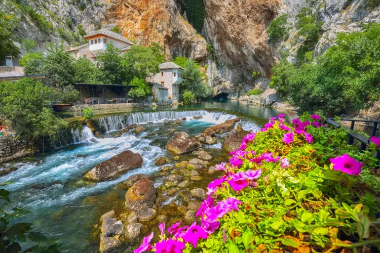 Destinations in Europe for October - Blagaj with Dervish Monastery