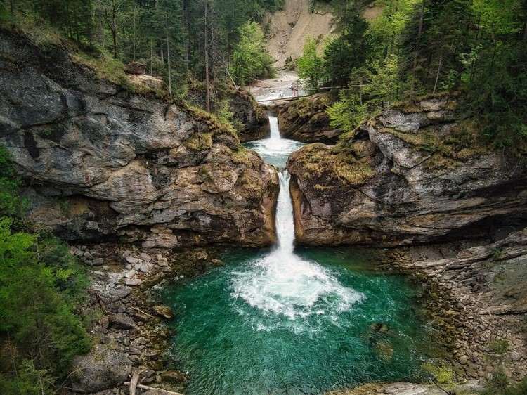 Buchenegger Waterfalls Germany Hiking in Europe