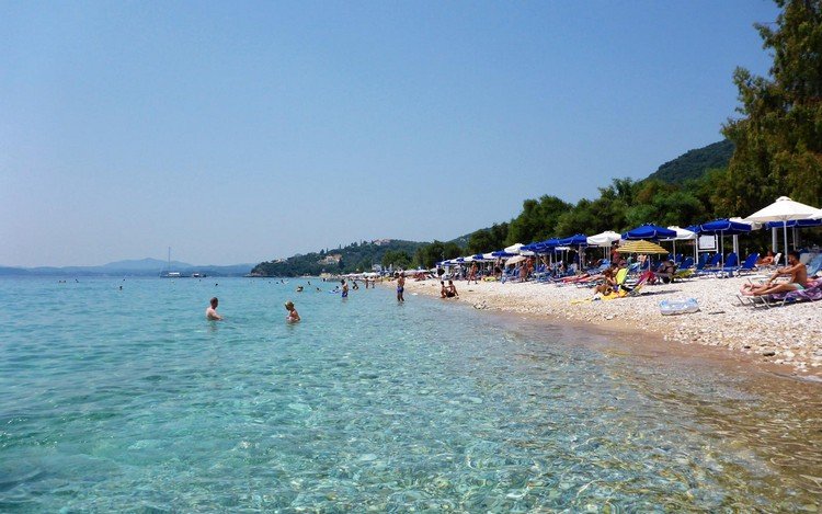 the most beautiful beaches in Greece Barbati beach Corfu