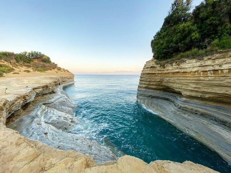 Canal Damour Greece the most beautiful beaches in Korf