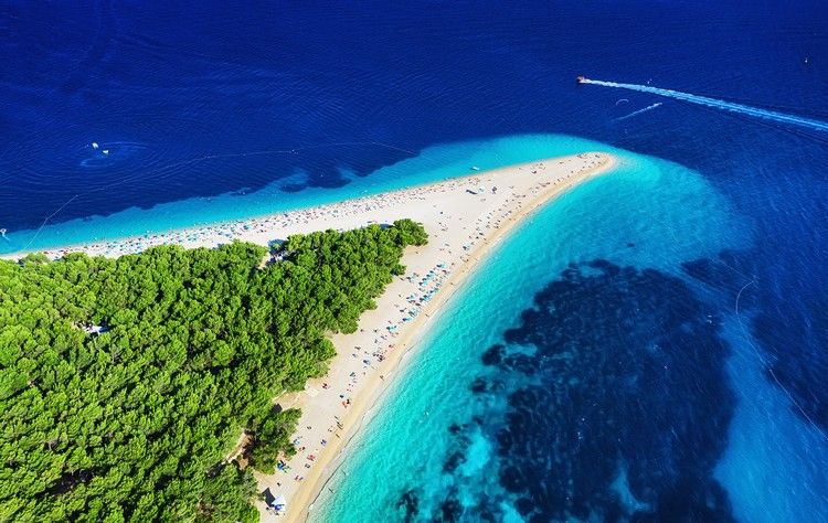 the most beautiful islands in Croatian Zlatni Rat beach summer vacation 2021 tips