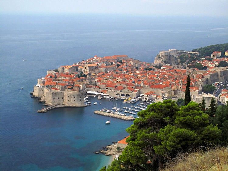 Dubrovnik Old Town Sights Vacation in Croatia by the sea