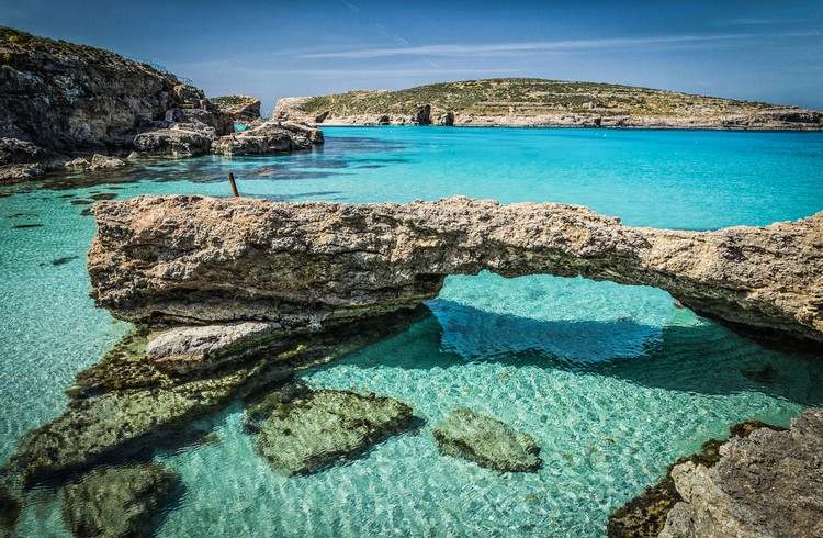 Blue Lagoon Beach Malta Weather May Vacation without quarantine